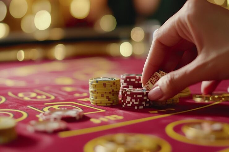 Timeline comparison of a live blackjack hand with Cash Out windows marked